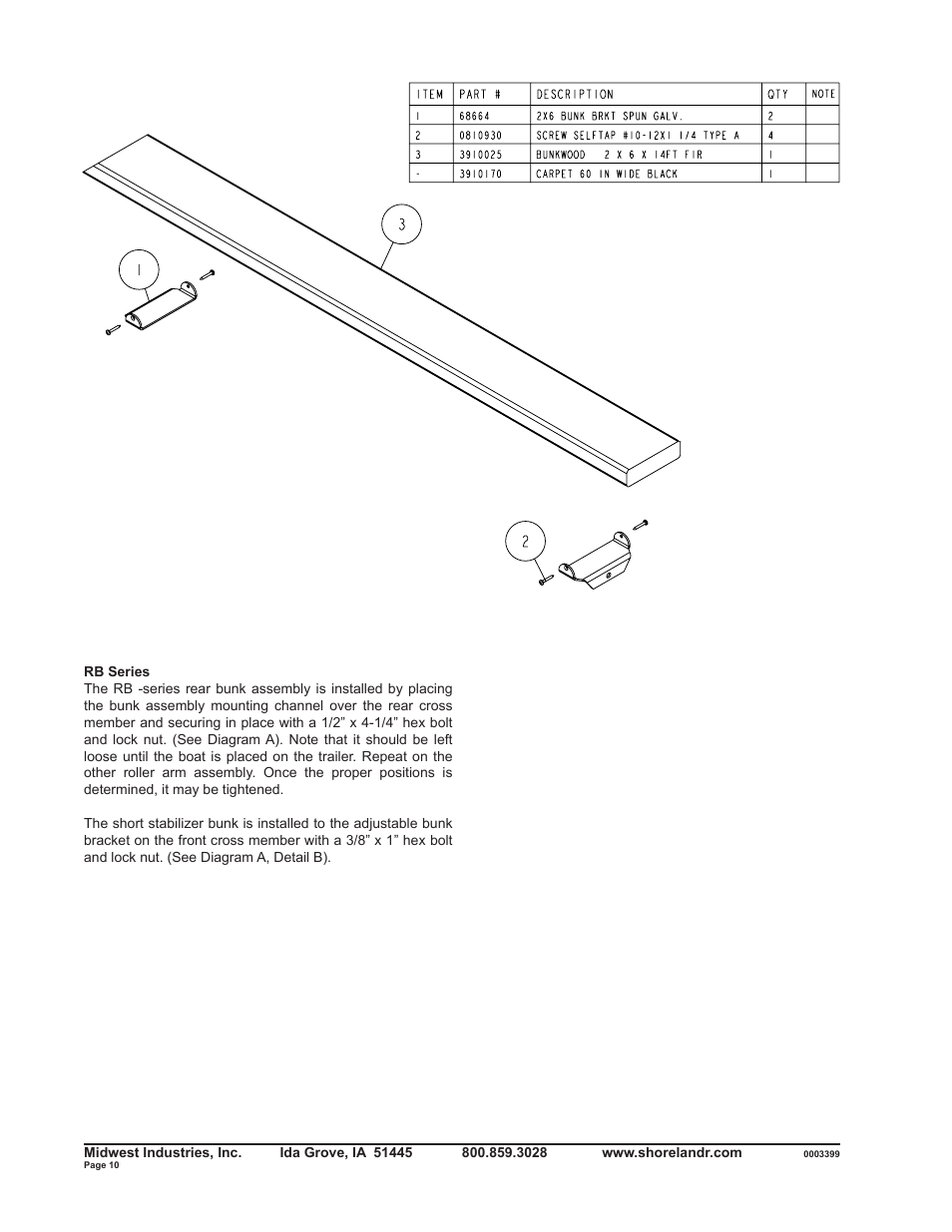 ShoreLand'r RB2313SW User Manual | Page 10 / 12