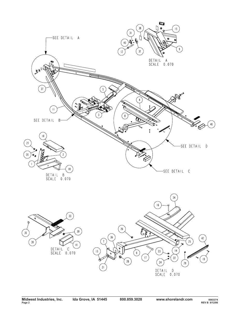 ShoreLand'r RB2314LW User Manual | Page 2 / 12