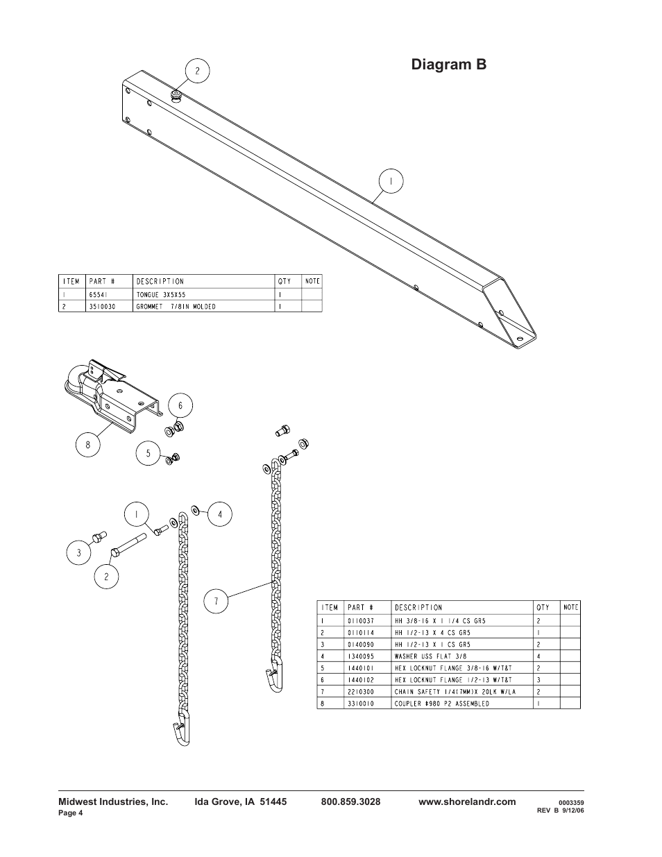 Diagram b | ShoreLand'r RB2314S User Manual | Page 4 / 12