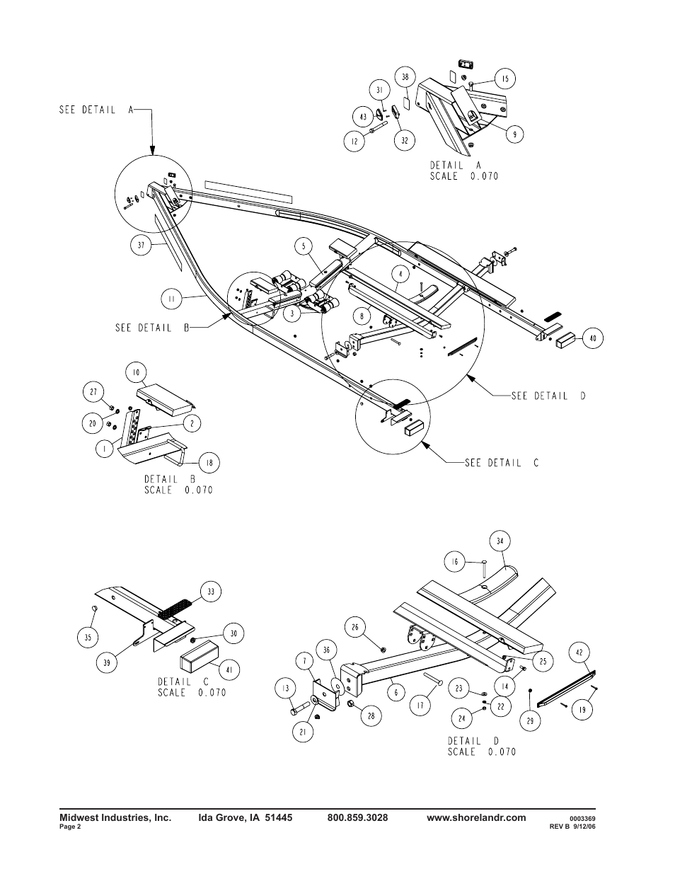 ShoreLand'r RB2314SW User Manual | Page 2 / 12