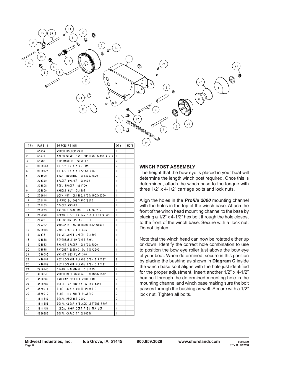 ShoreLand'r RB2314SW User Manual | Page 6 / 12
