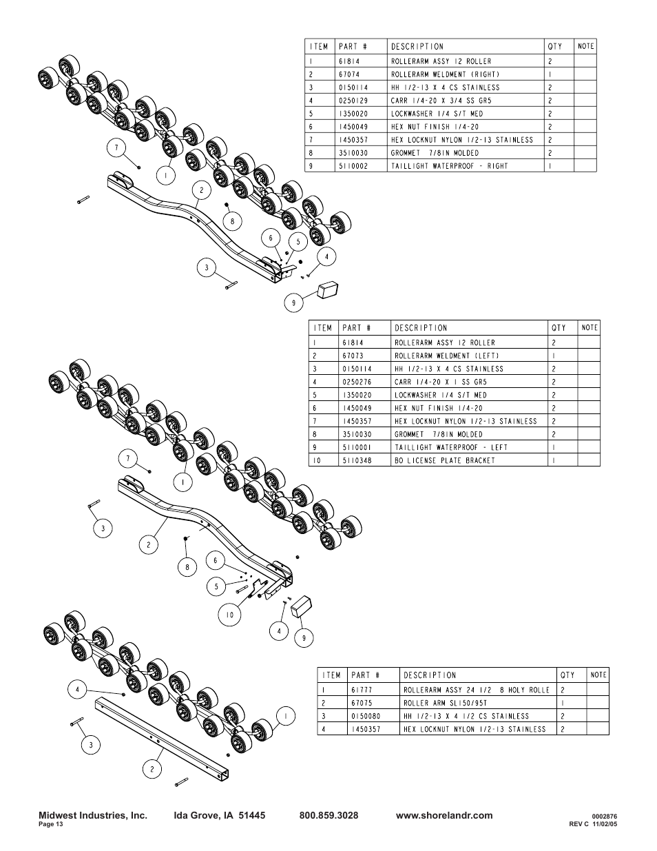 ShoreLand'r SL150TAL User Manual | Page 13 / 16