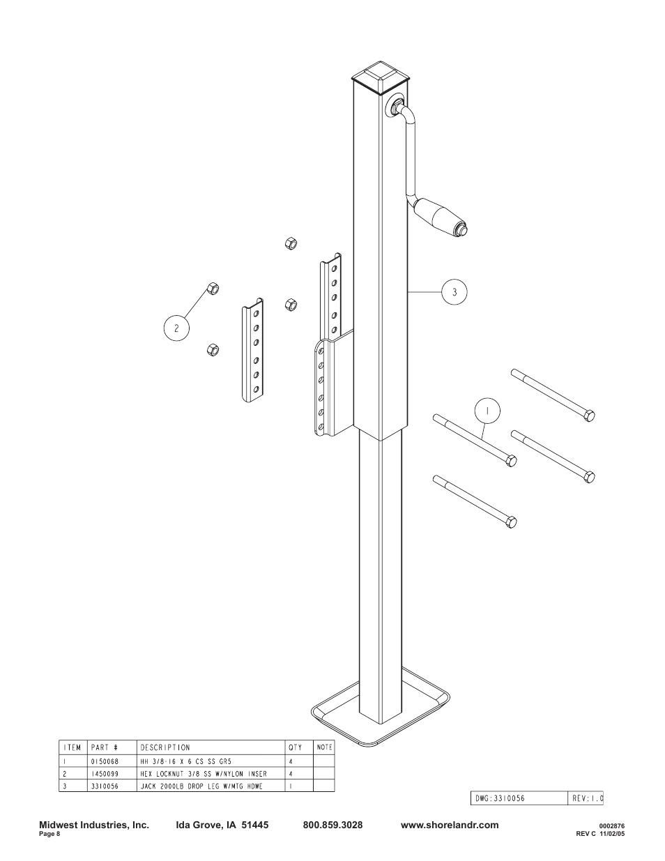 ShoreLand'r SL150TAL User Manual | Page 8 / 16