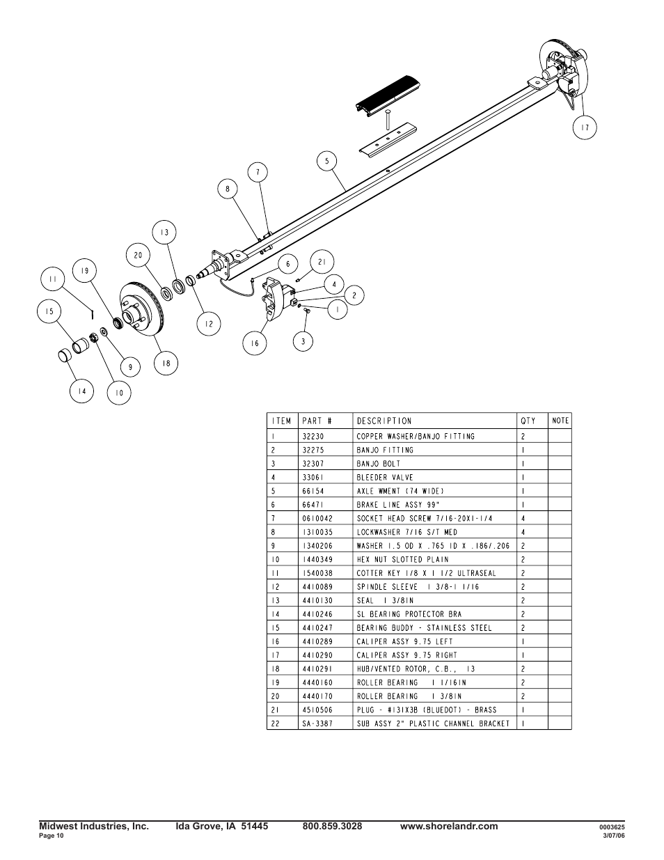 ShoreLand'r SL20AL User Manual | Page 10 / 12