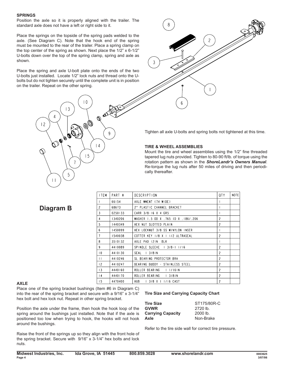 Diagram b | ShoreLand'r SL20AL User Manual | Page 4 / 12