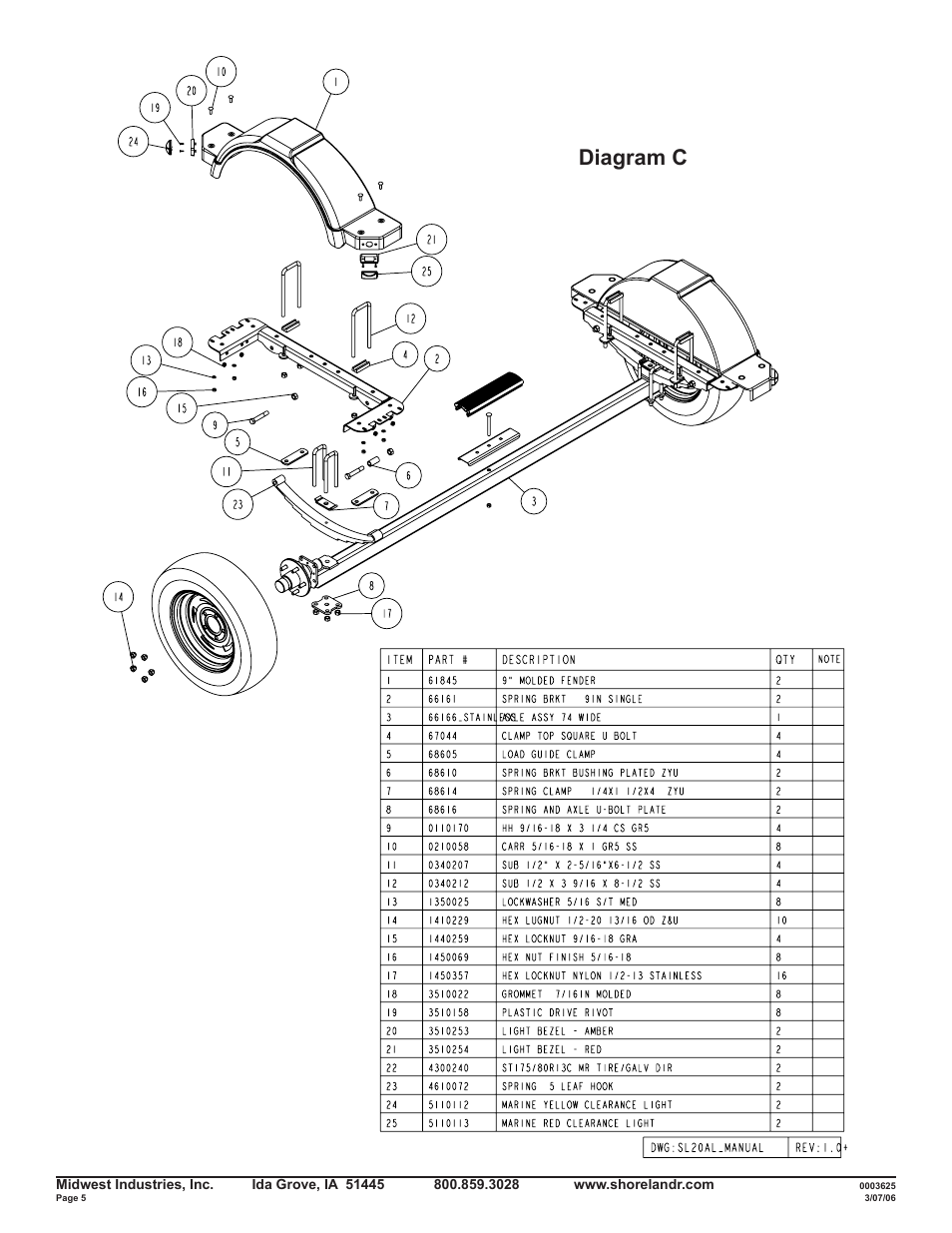 Diagram c | ShoreLand'r SL20AL User Manual | Page 5 / 12