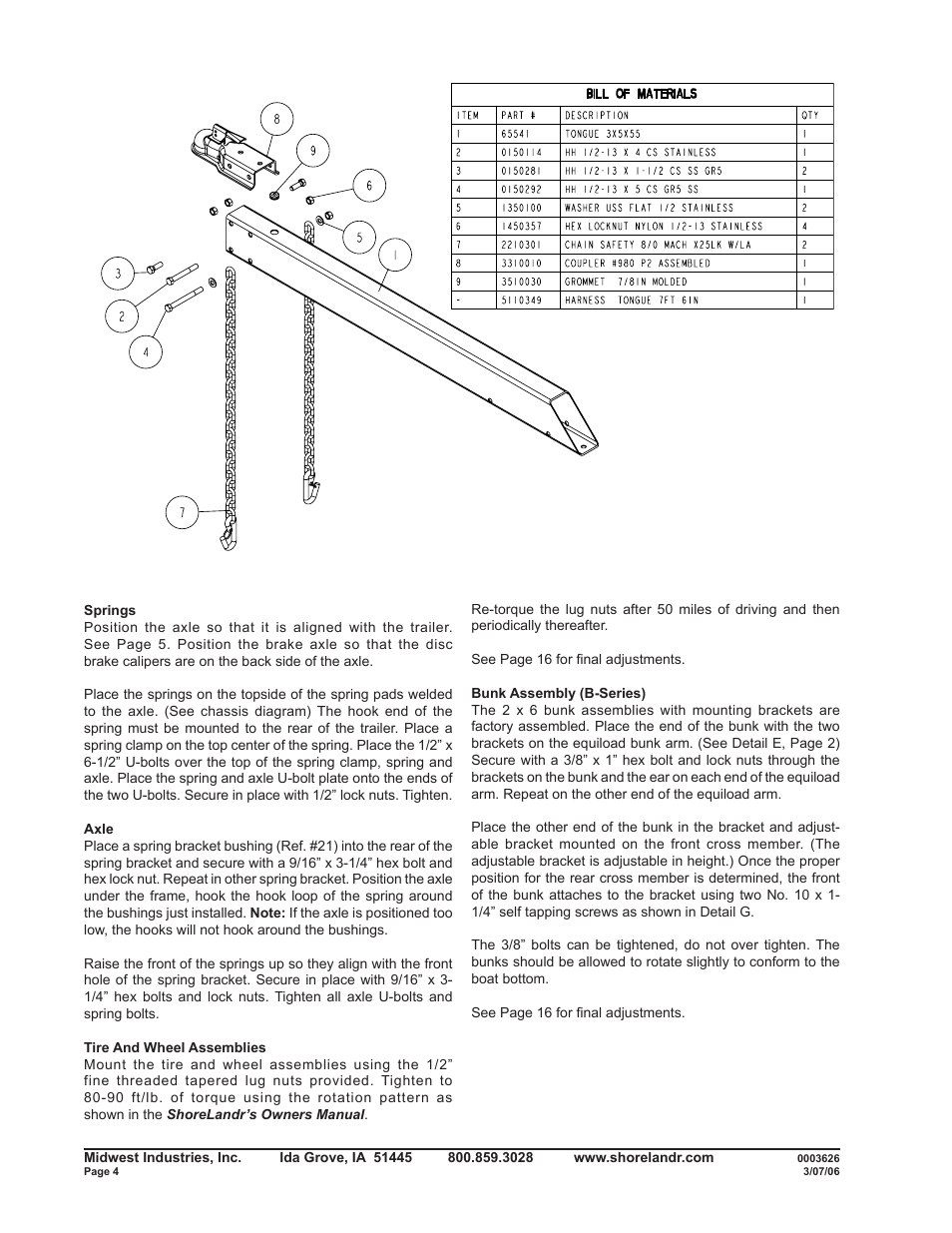 ShoreLand'r SL23AL User Manual | Page 4 / 16