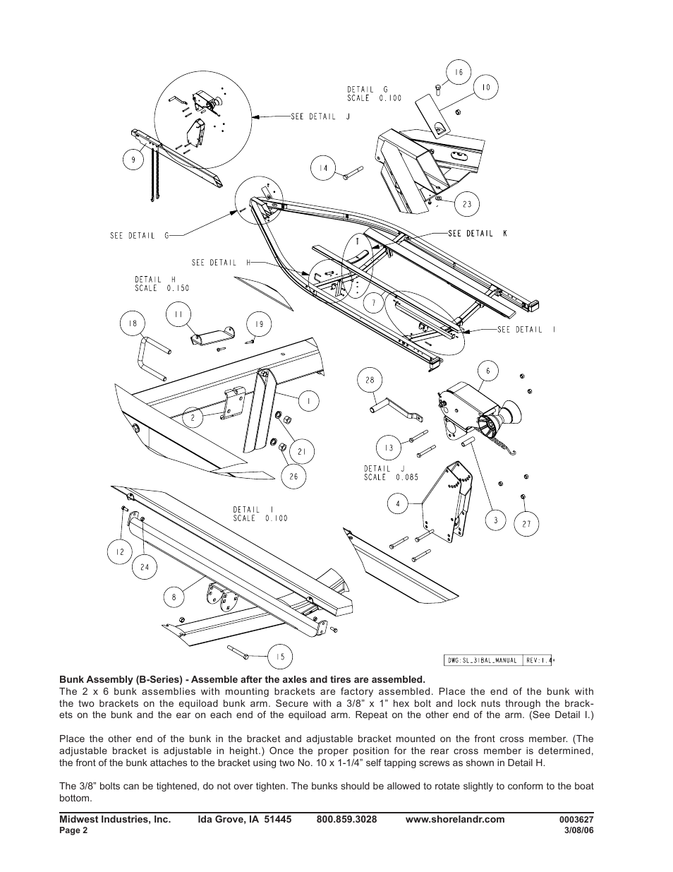 ShoreLand'r SL30BAL User Manual | Page 2 / 16