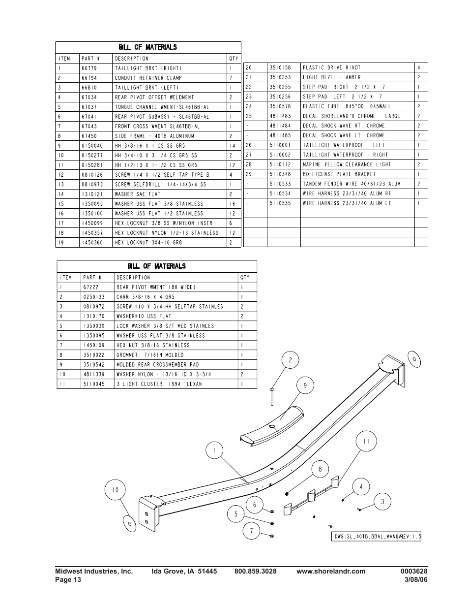 ShoreLand'r SL40TBAL User Manual | Page 13 / 20