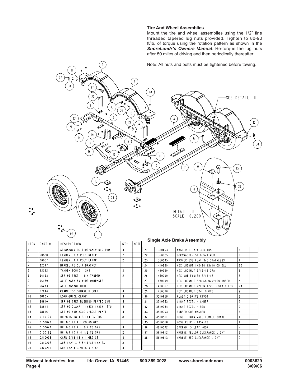 ShoreLand'r SL46TBAL User Manual | Page 4 / 20