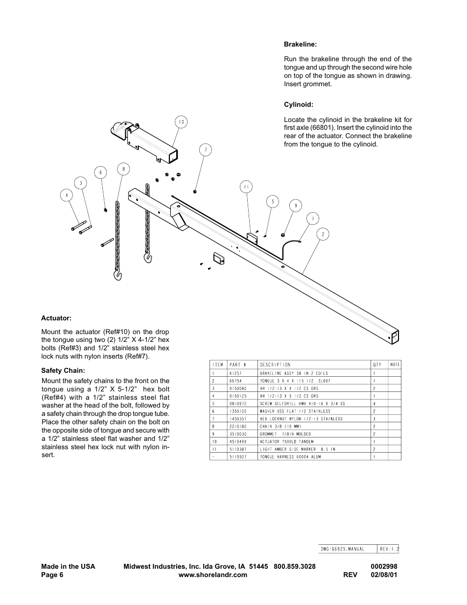 ShoreLand'r SL60T User Manual | Page 6 / 9