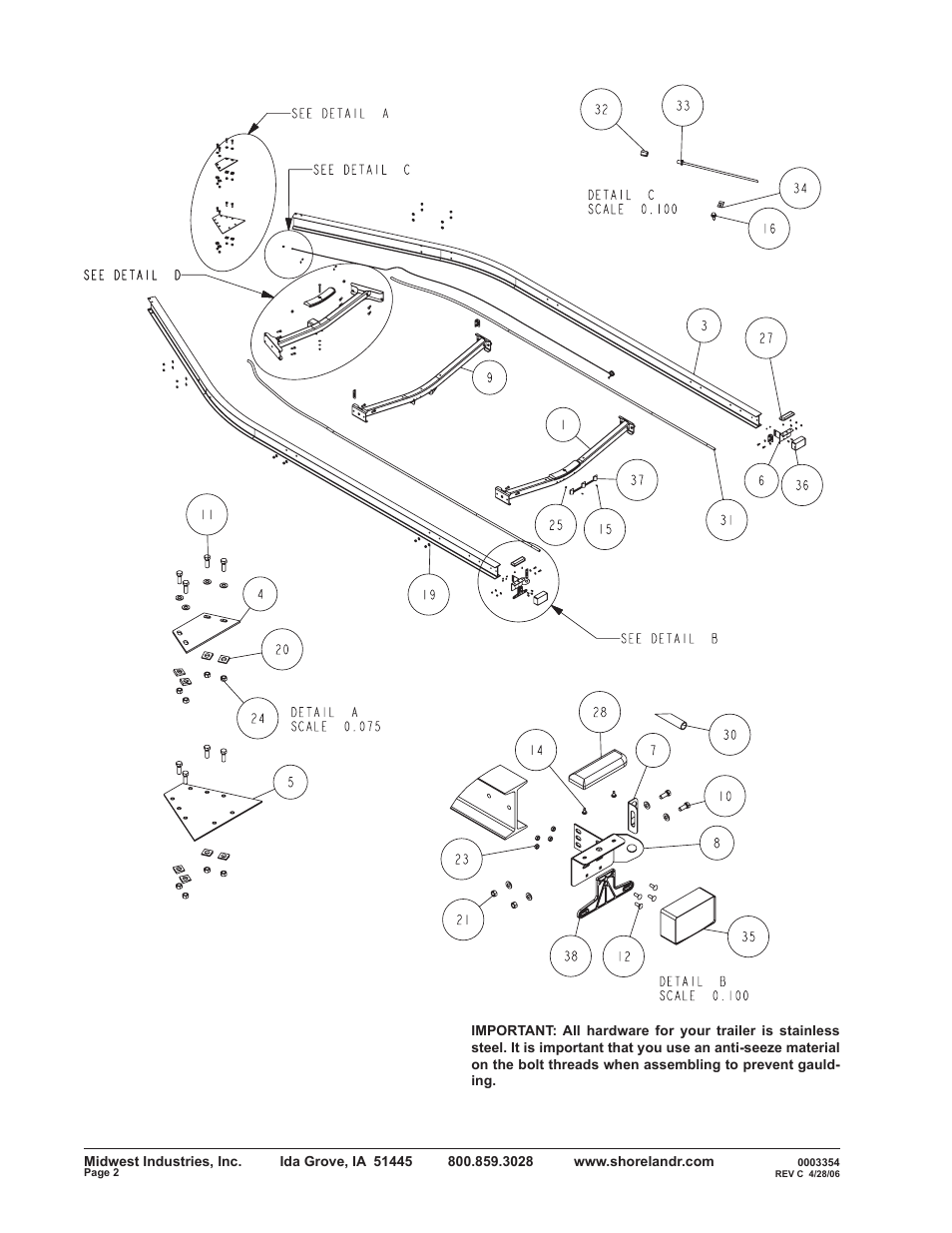 ShoreLand'r SL60TAL V.1 User Manual | Page 2 / 20