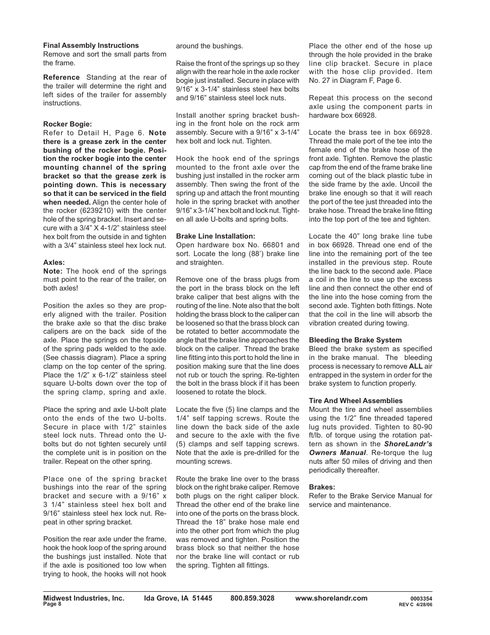 ShoreLand'r SL60TAL V.1 User Manual | Page 8 / 20