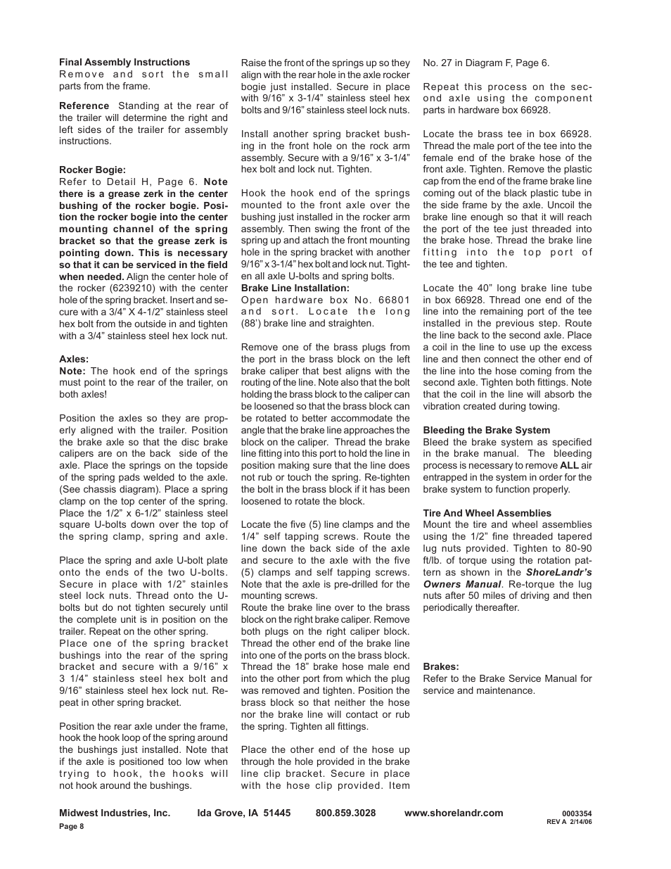 ShoreLand'r SL60TAL V.2 User Manual | Page 8 / 20