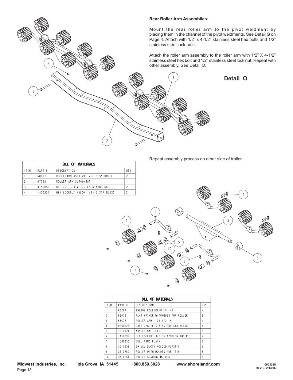 Detail o | ShoreLand'r SL70TAL V.1 User Manual | Page 13 / 18