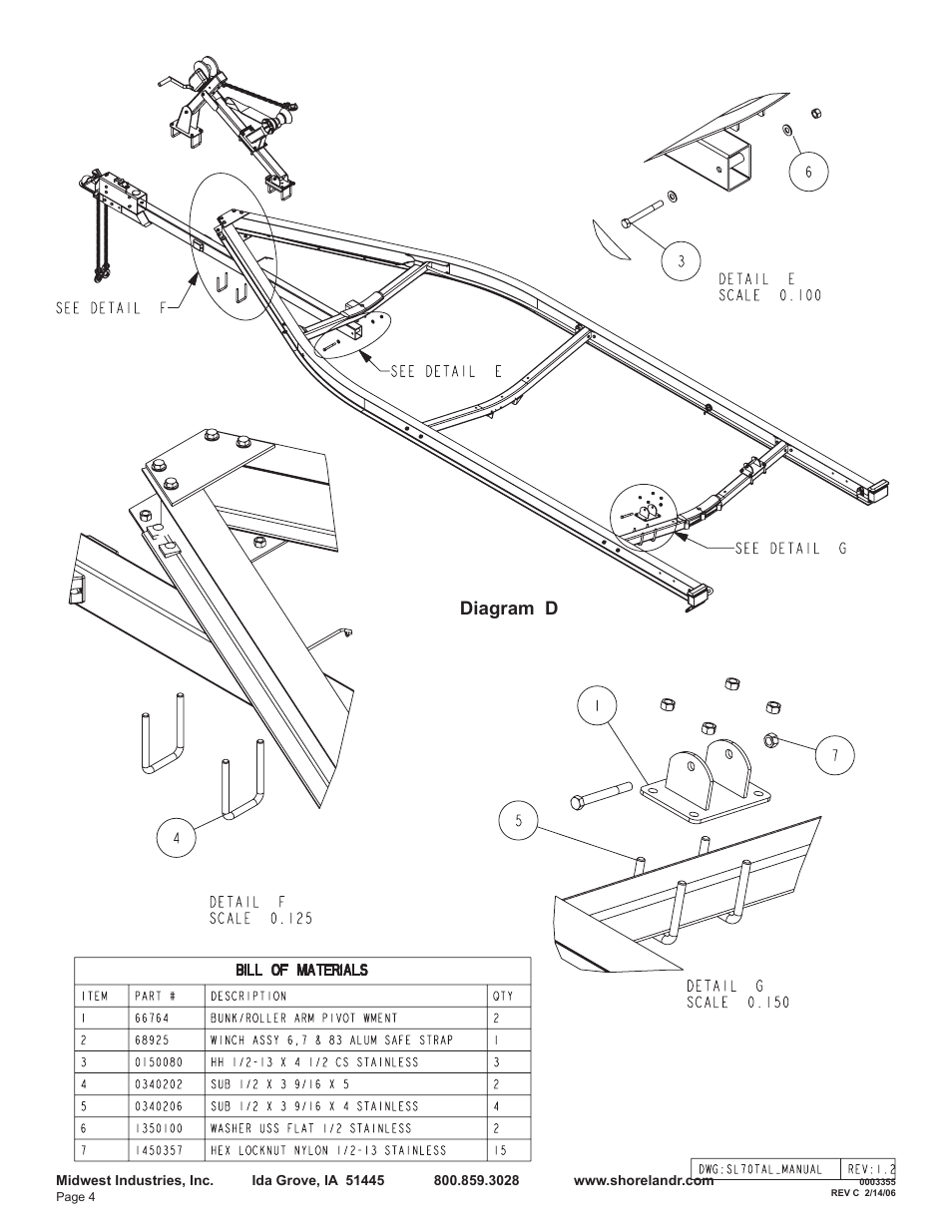 Diagram d | ShoreLand'r SL70TAL V.1 User Manual | Page 4 / 18