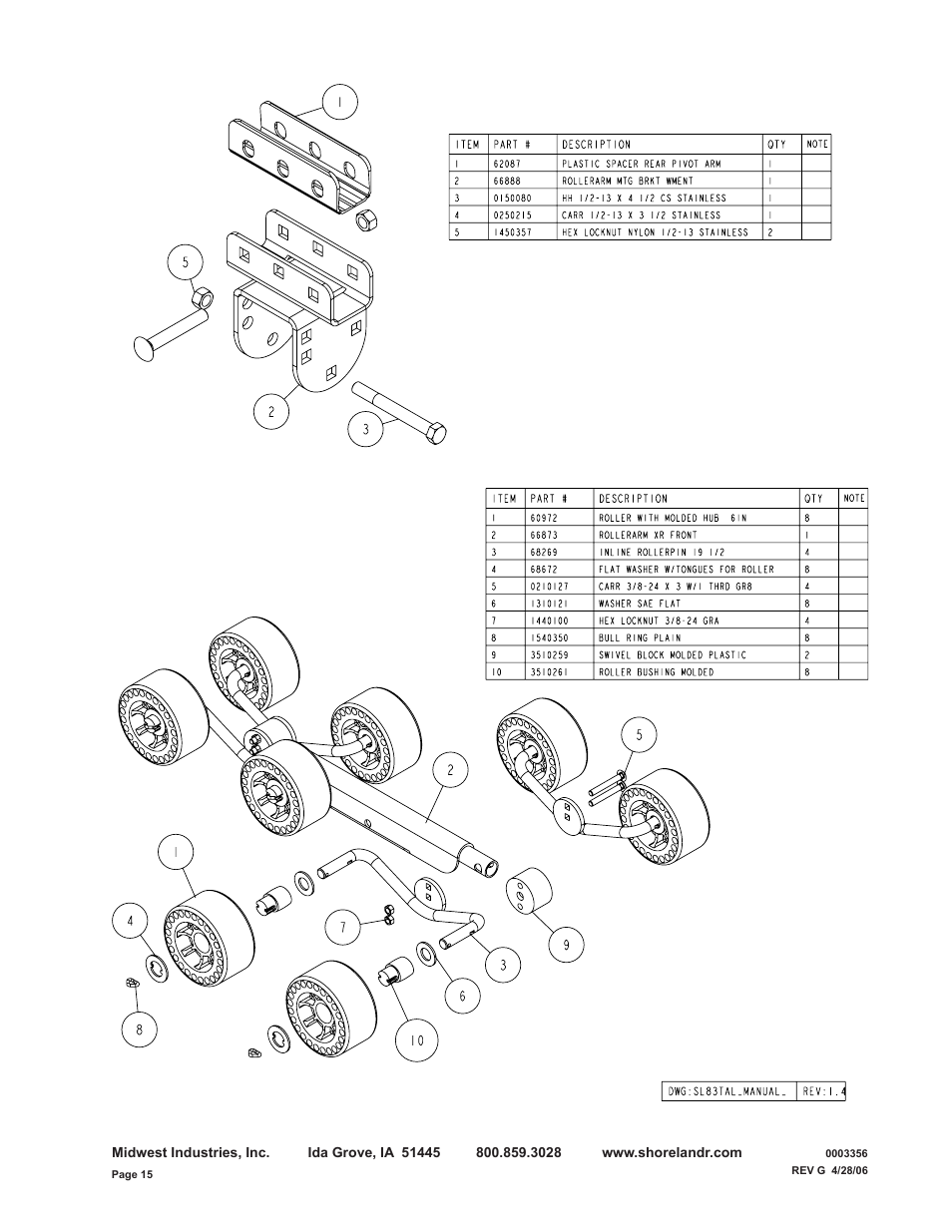 ShoreLand'r SL82TAL User Manual | Page 15 / 18