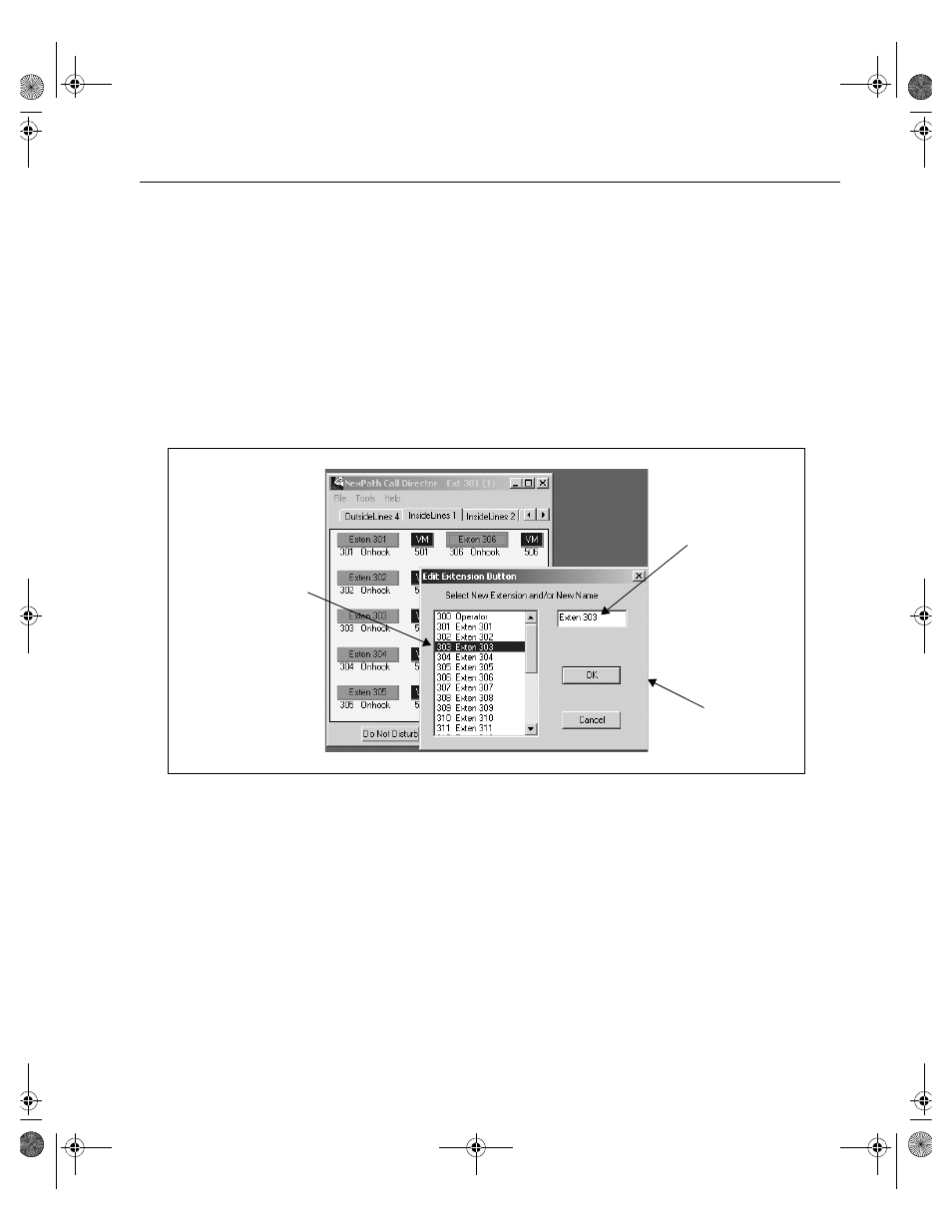 Figure 5-7. customizing buttons on nexdirector | Cadence Telephony User Manual | Page 113 / 166