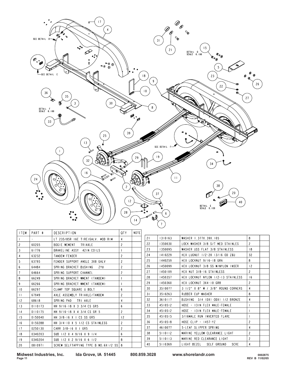 ShoreLand'r SLB95TAL User Manual | Page 11 / 16