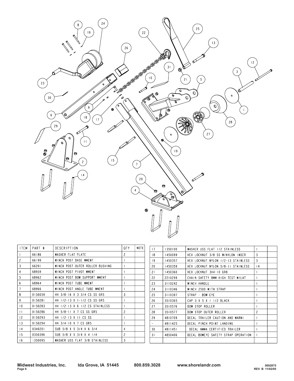 ShoreLand'r SLB95TAL User Manual | Page 6 / 16