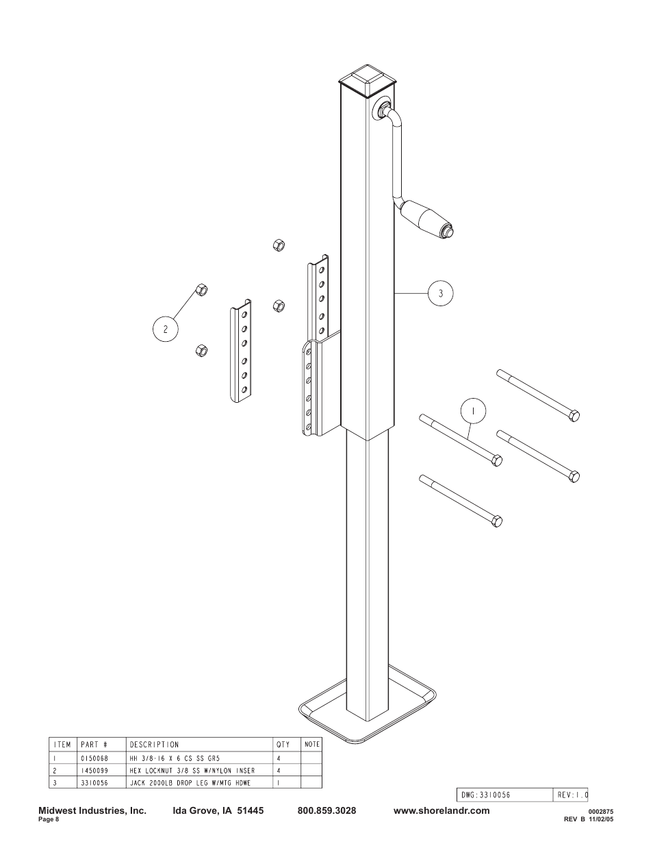 ShoreLand'r SLB95TAL User Manual | Page 8 / 16
