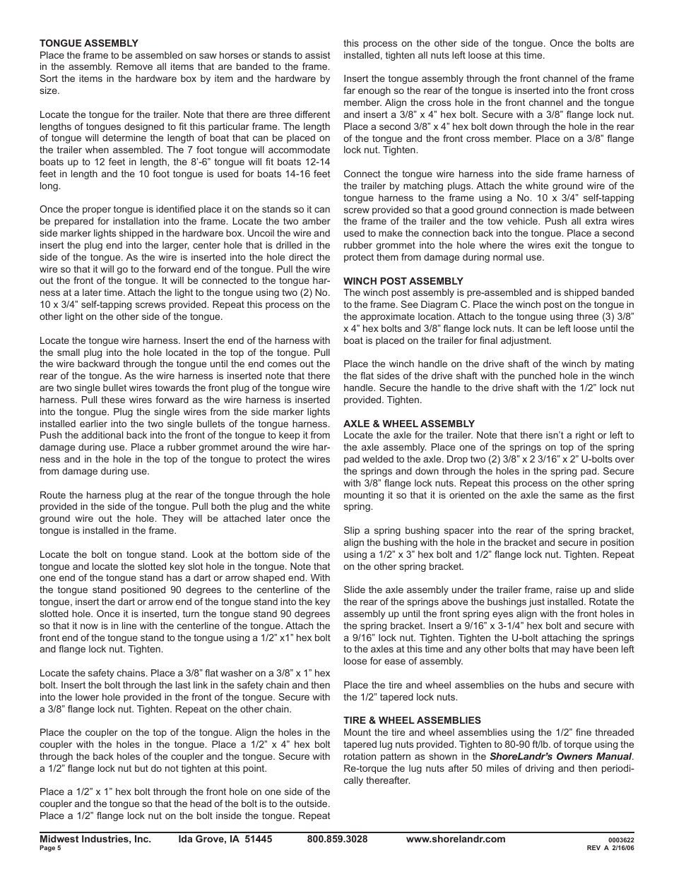 ShoreLand'r SLB10 V.2 User Manual | Page 5 / 6