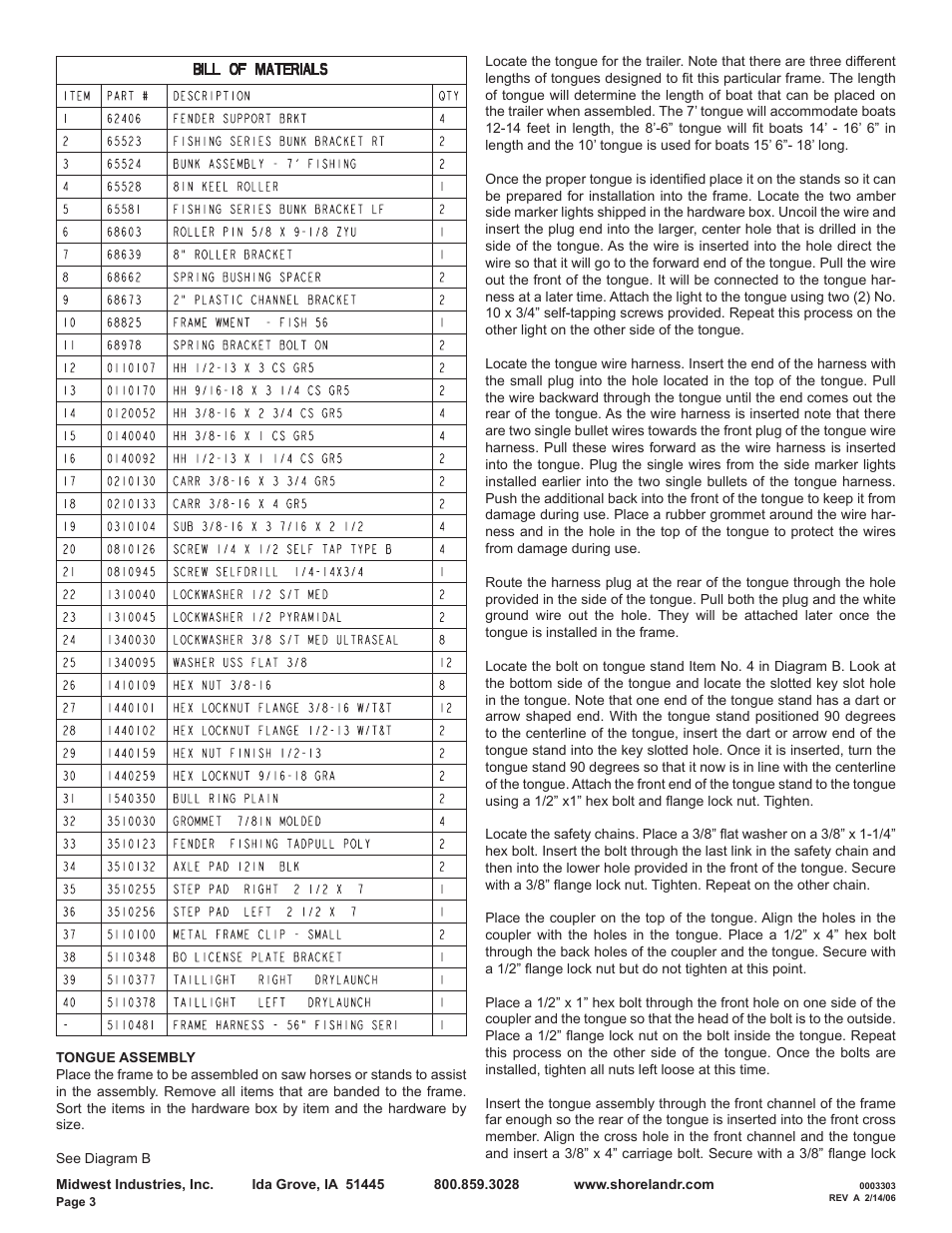 ShoreLand'r SLB12 User Manual | Page 3 / 8