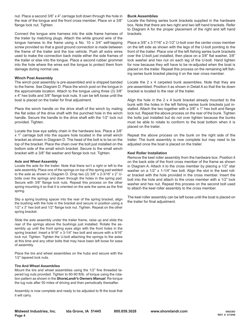ShoreLand'r SLB12 User Manual | Page 4 / 8