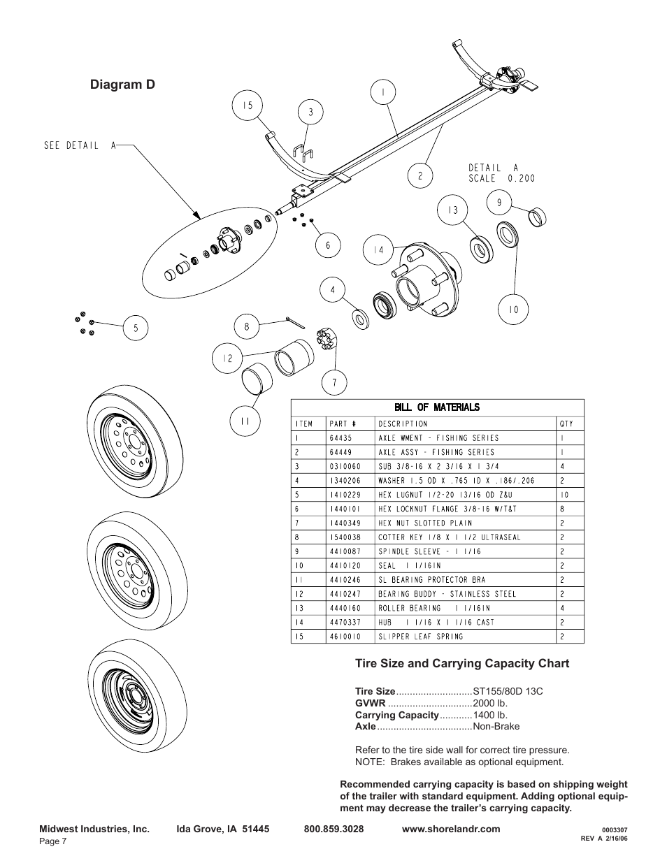Diagram d | ShoreLand'r SLB14A User Manual | Page 7 / 8