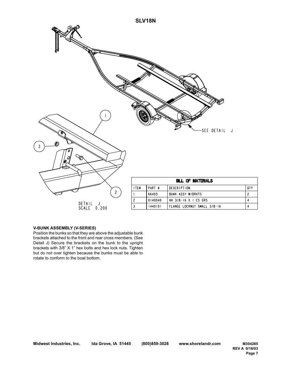 Slv18n | ShoreLand'r SL18LN User Manual | Page 7 / 8