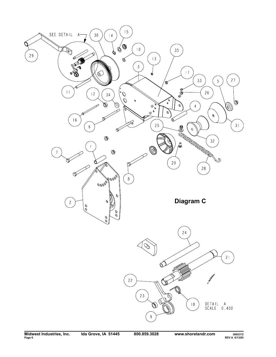 Diagram c | ShoreLand'r SLB2314LW User Manual | Page 6 / 10