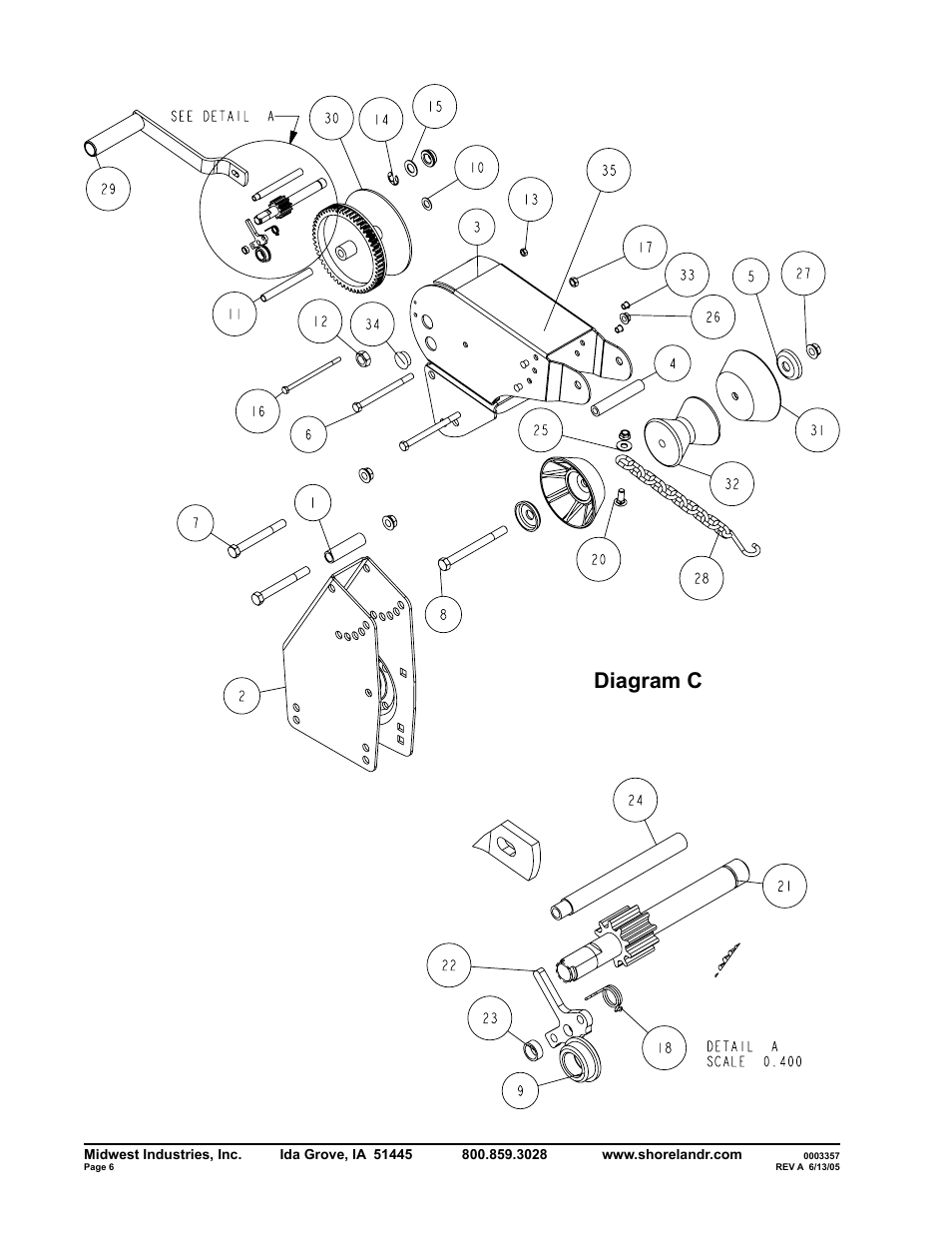 Diagram c | ShoreLand'r SLB2314S User Manual | Page 6 / 10