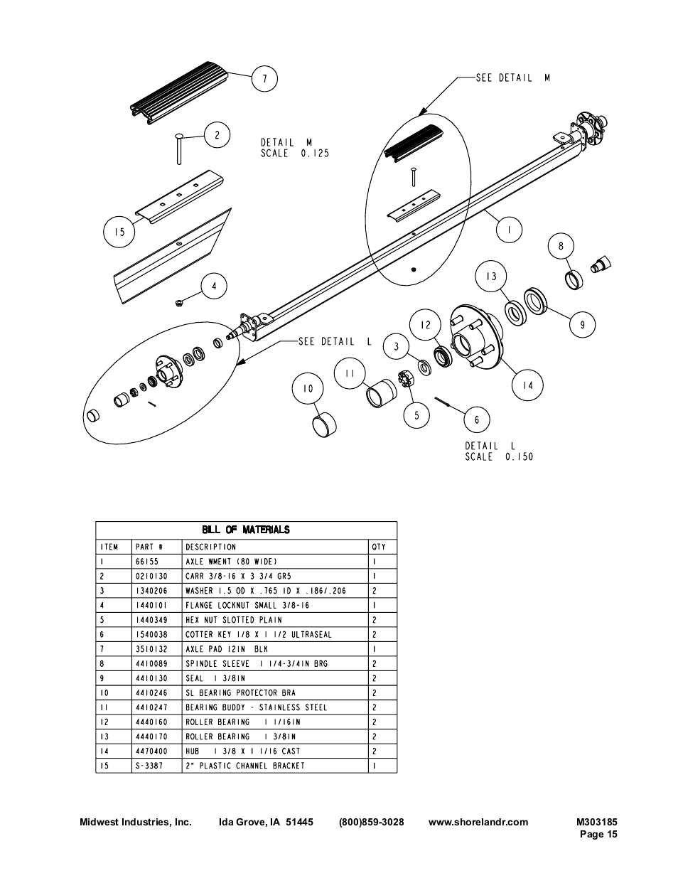 ShoreLand'r SL23AL User Manual | Page 15 / 16