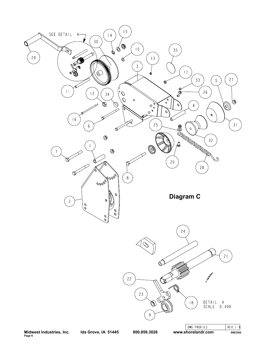 Diagram c | ShoreLand'r SLB23L User Manual | Page 6 / 10