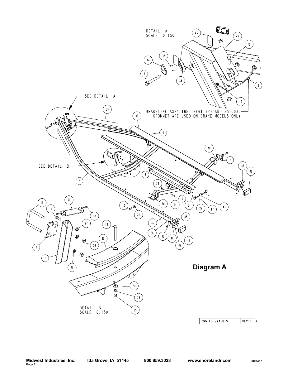 Diagram a | ShoreLand'r SLB23S User Manual | Page 2 / 10