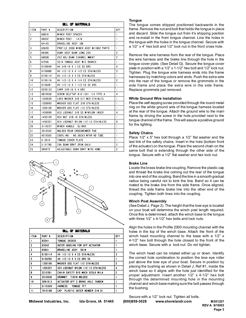 ShoreLand'r SL30BAL User Manual | Page 3 / 14