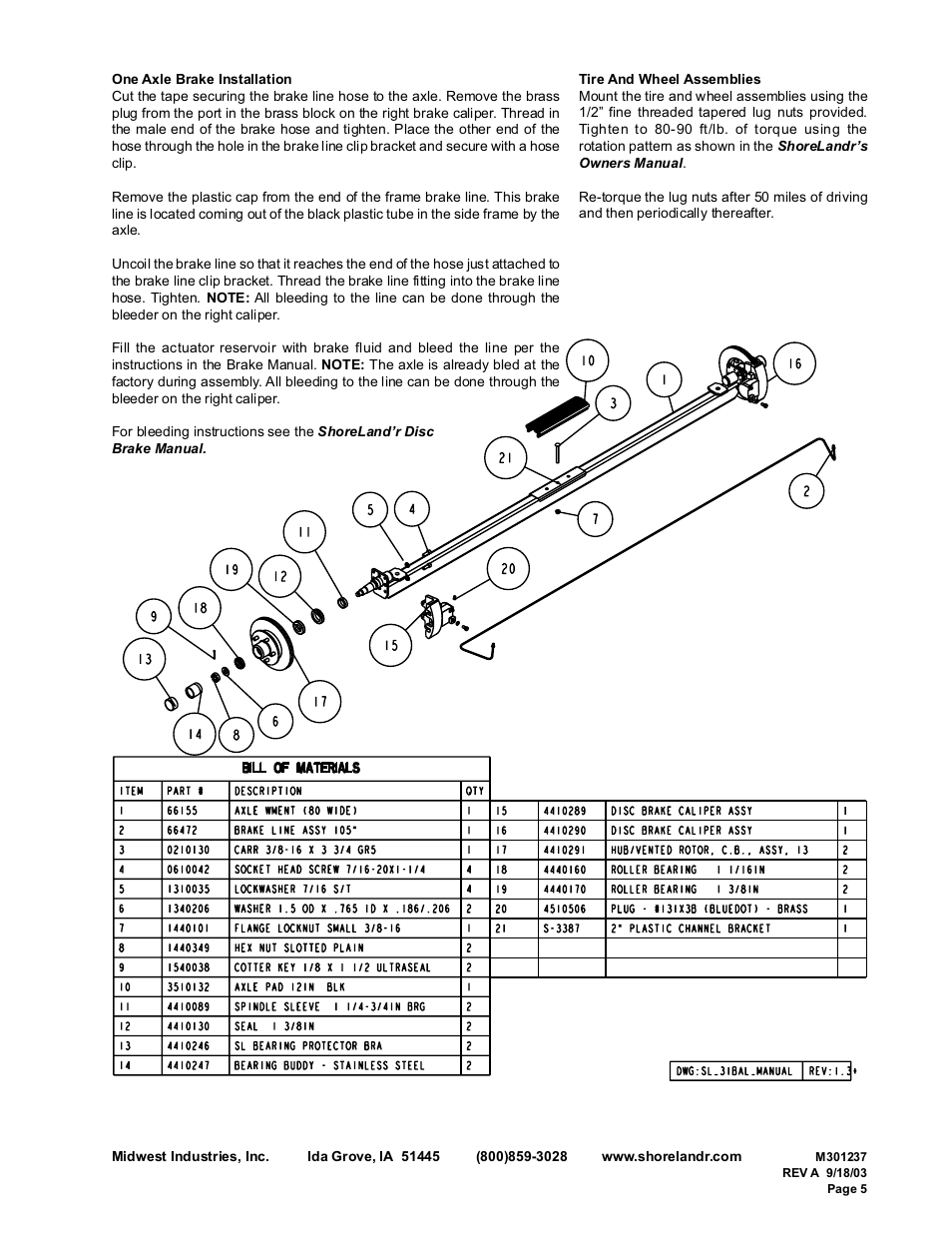 ShoreLand'r SL30BAL User Manual | Page 5 / 14