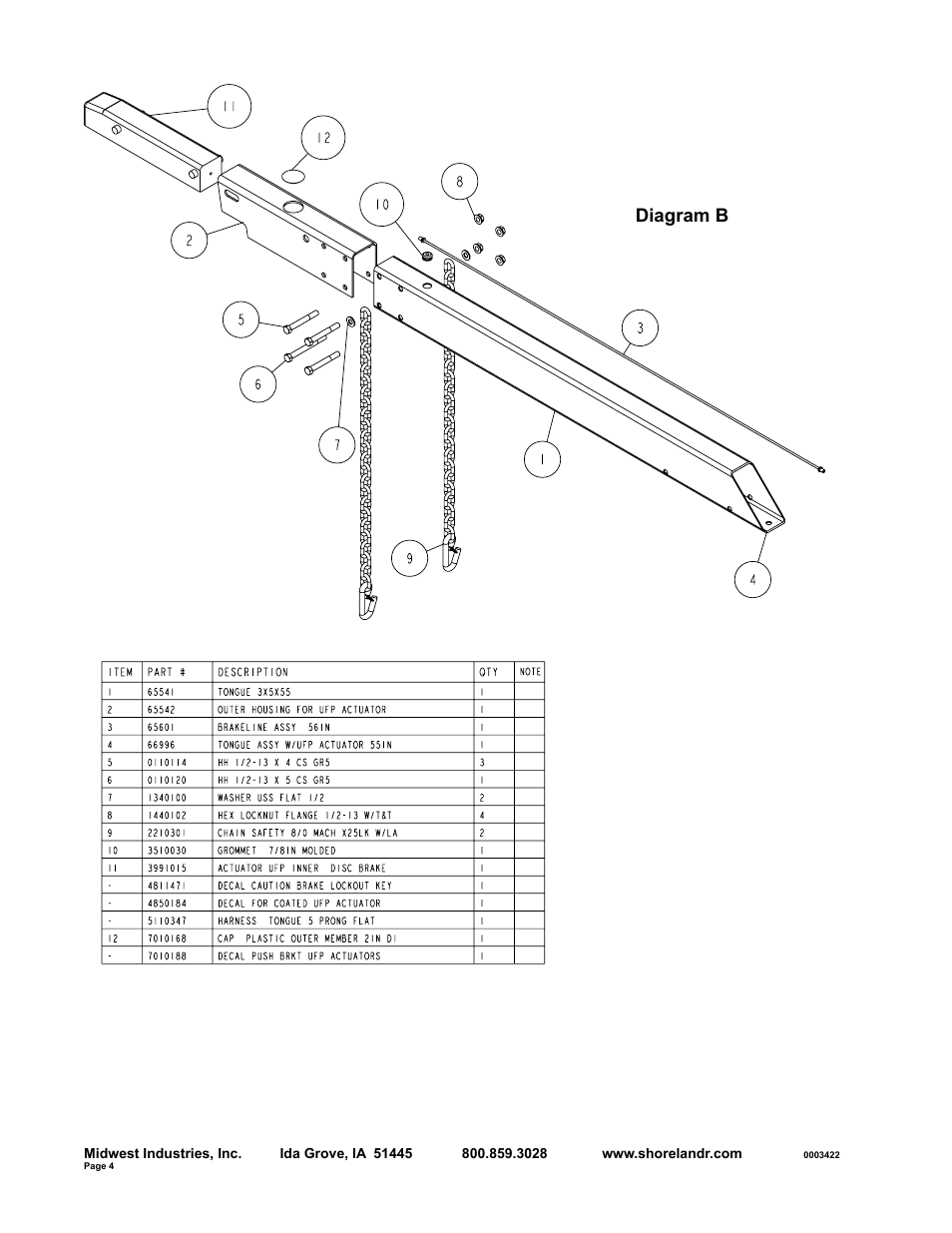 Diagram b | ShoreLand'r SLB30BL User Manual | Page 4 / 10