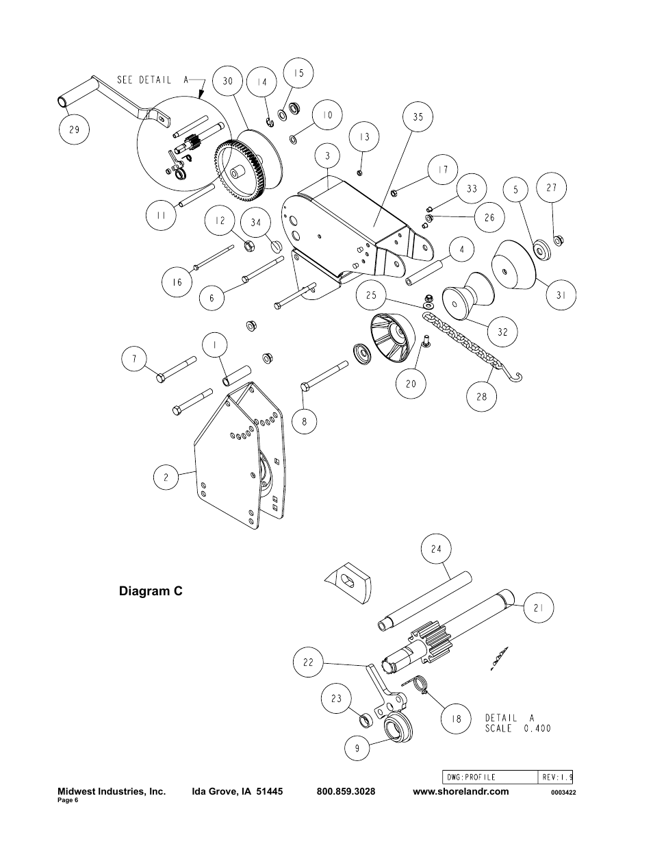 Diagram c | ShoreLand'r SLB30BL User Manual | Page 6 / 10