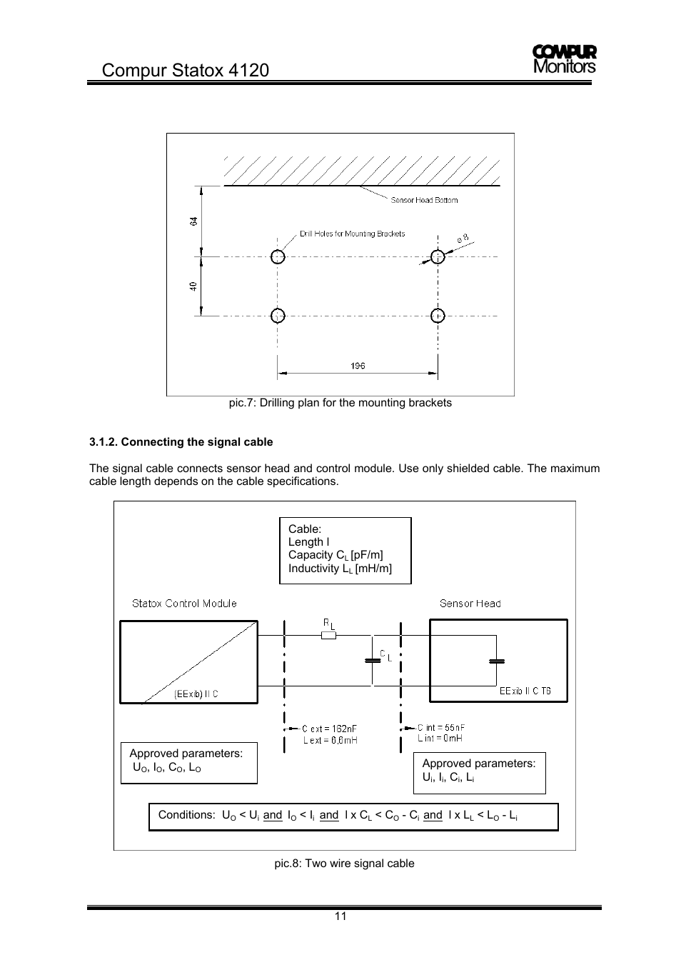 Compur statox 4120 | Compur STATOX 4120 User Manual | Page 11 / 34