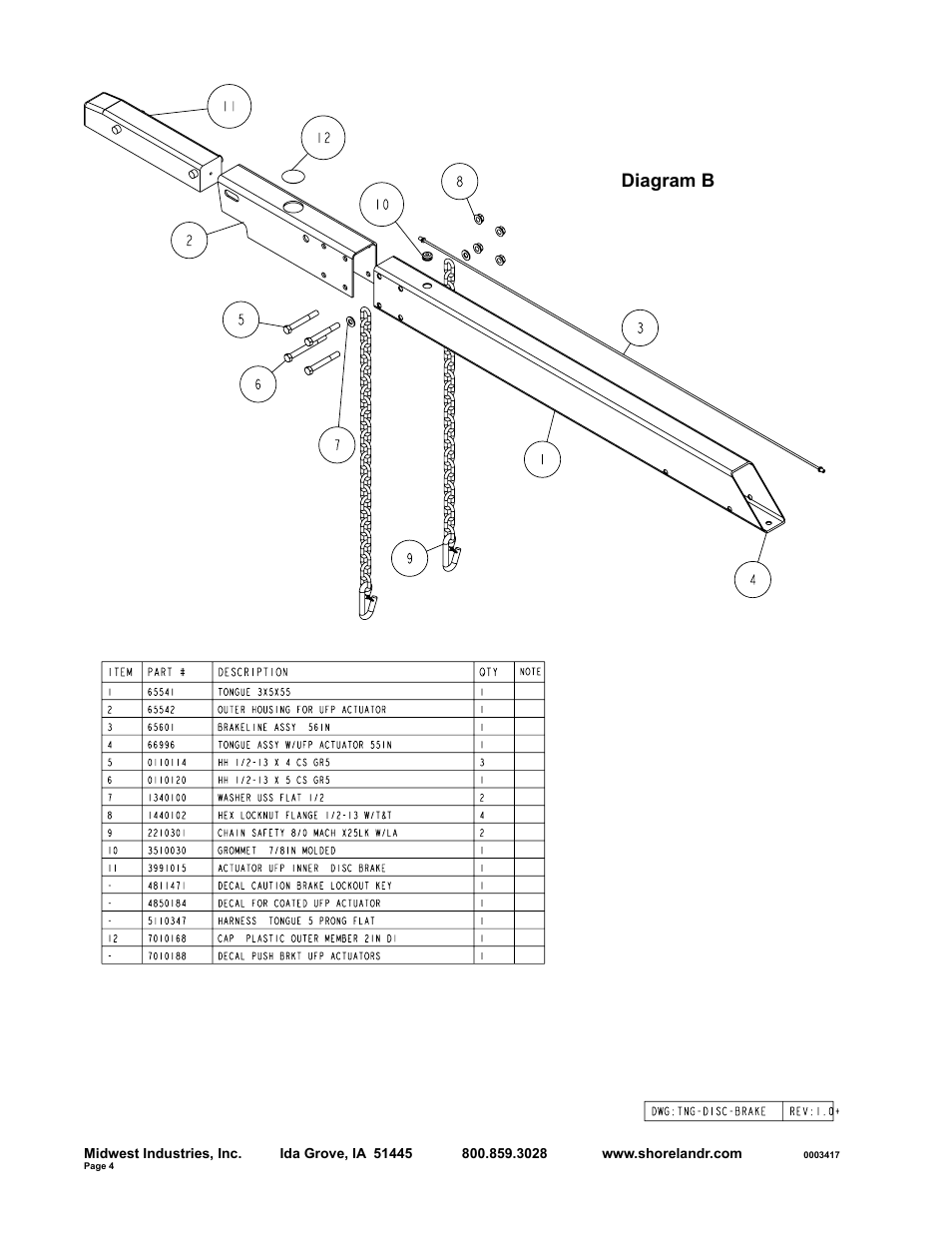 Diagram b | ShoreLand'r SLB30BS User Manual | Page 4 / 10