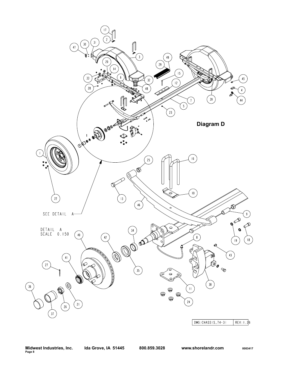 Diagram d | ShoreLand'r SLB30BS User Manual | Page 8 / 10