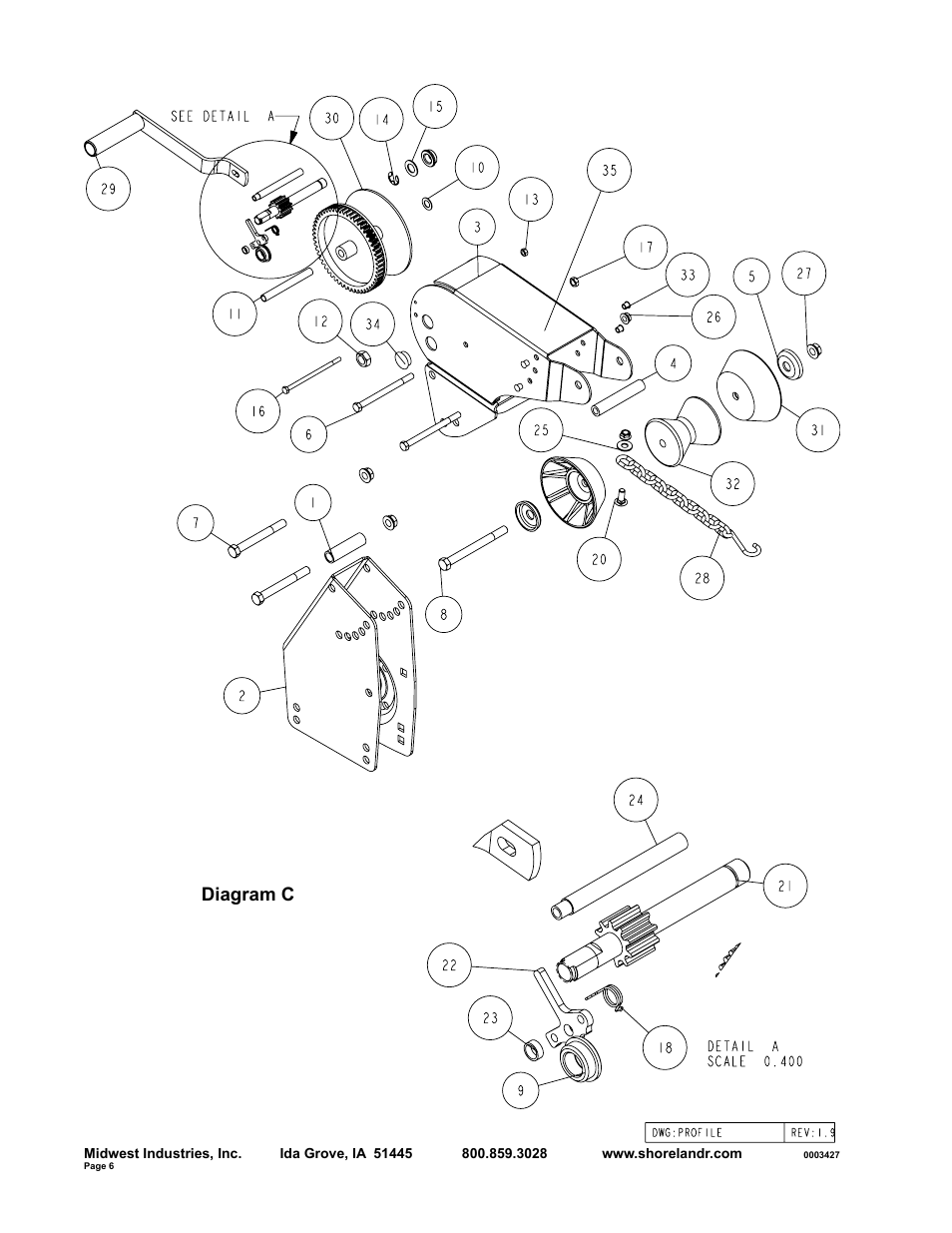 Diagram c | ShoreLand'r SLB30BSW User Manual | Page 6 / 10