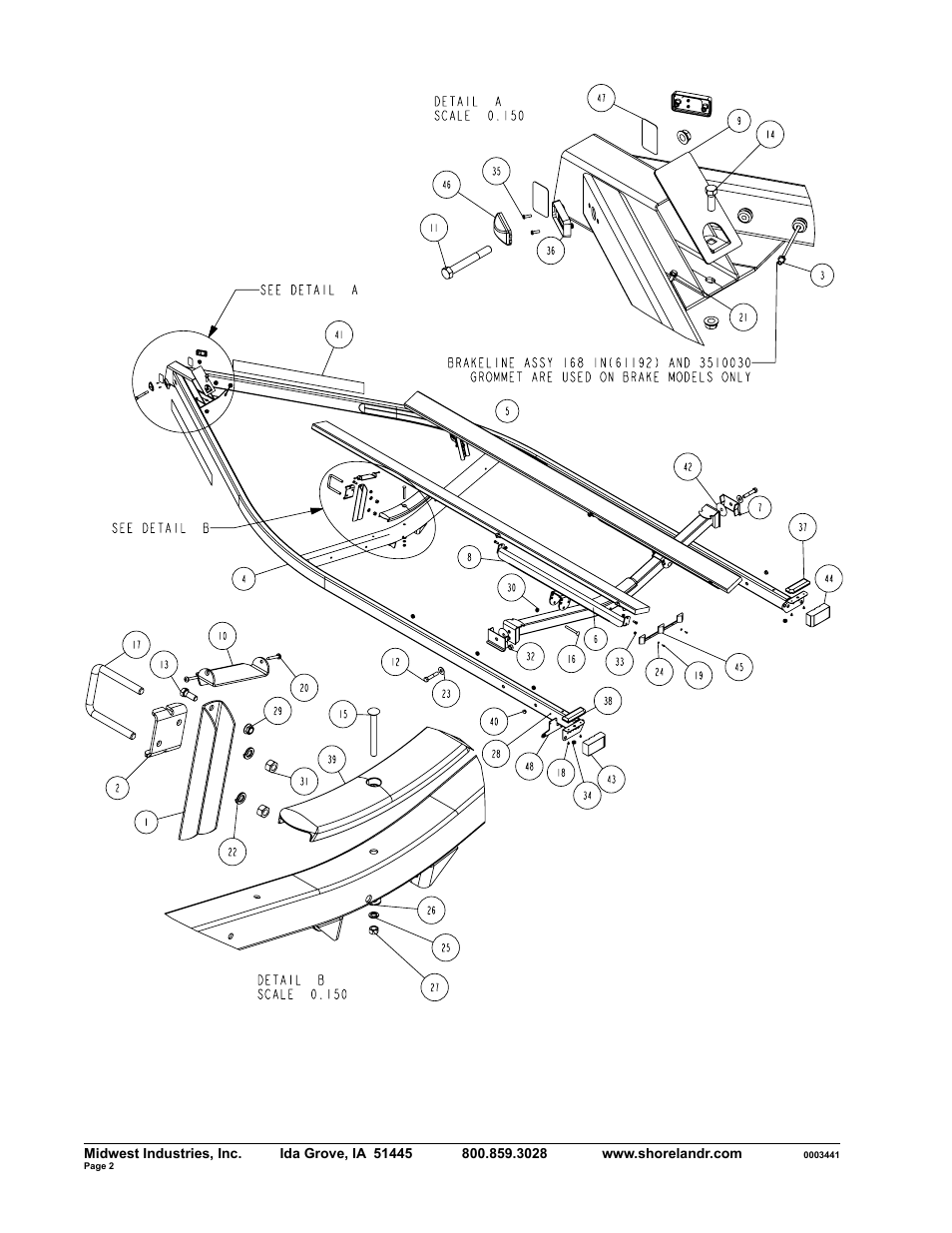 ShoreLand'r SLB34BLW User Manual | Page 2 / 10
