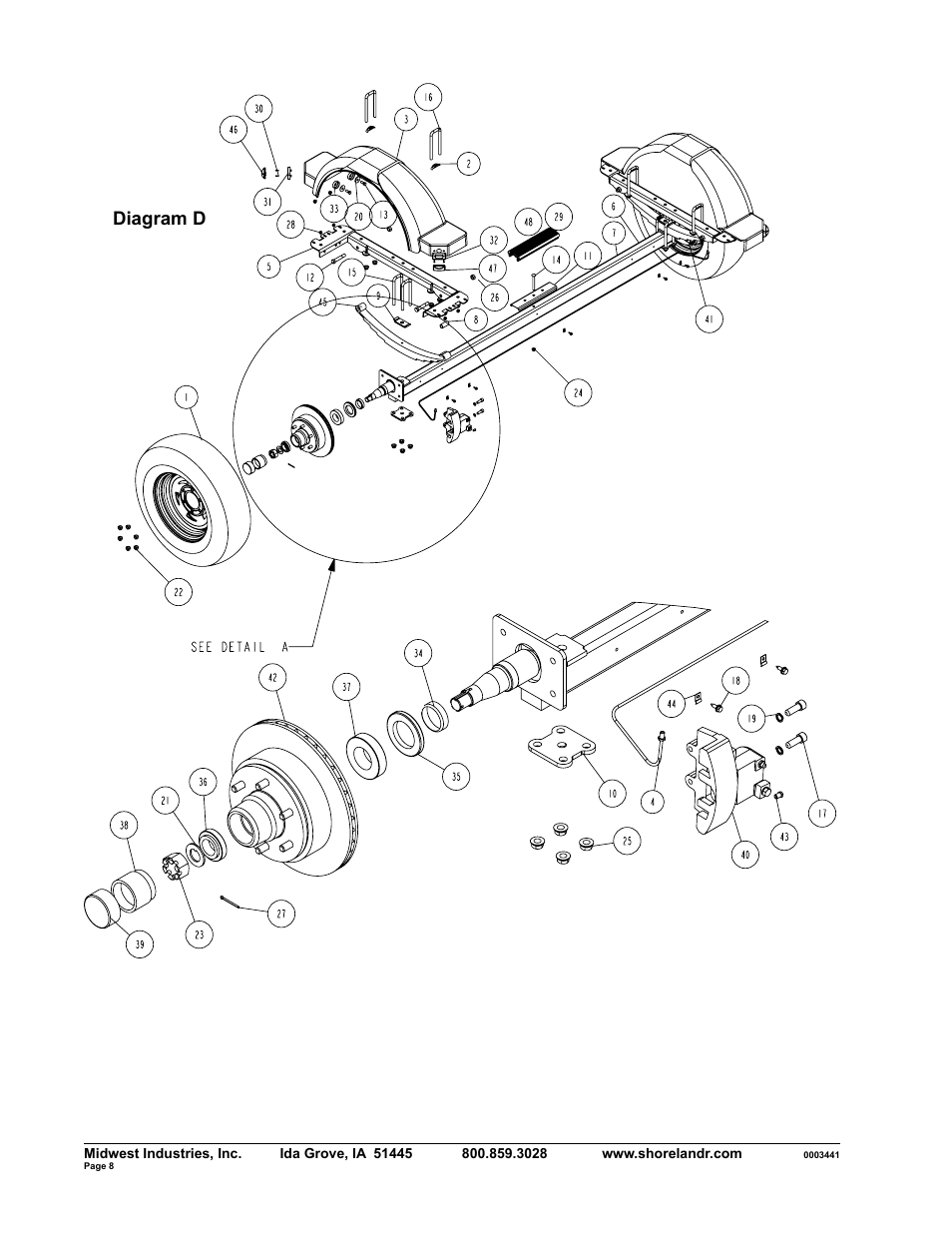 Diagram d | ShoreLand'r SLB34BLW User Manual | Page 8 / 10