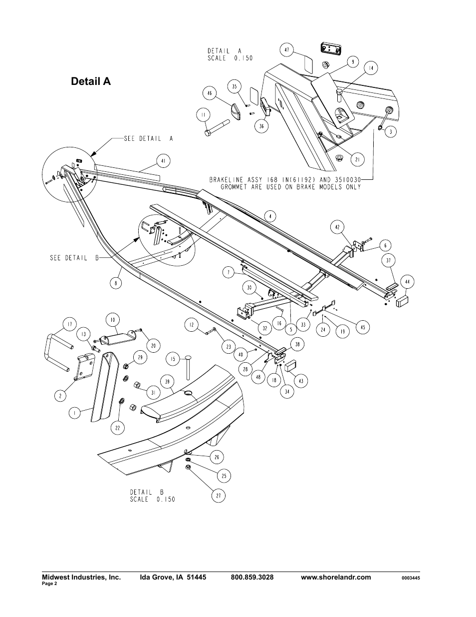 Detail a | ShoreLand'r SLB34BXLW User Manual | Page 2 / 10