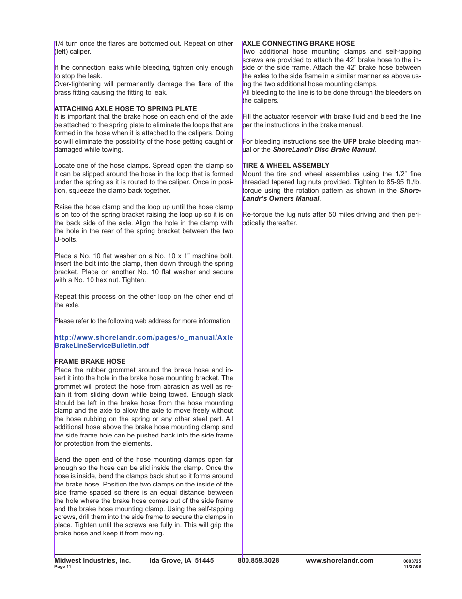ShoreLand'r SLB40TABBLW User Manual | Page 11 / 14