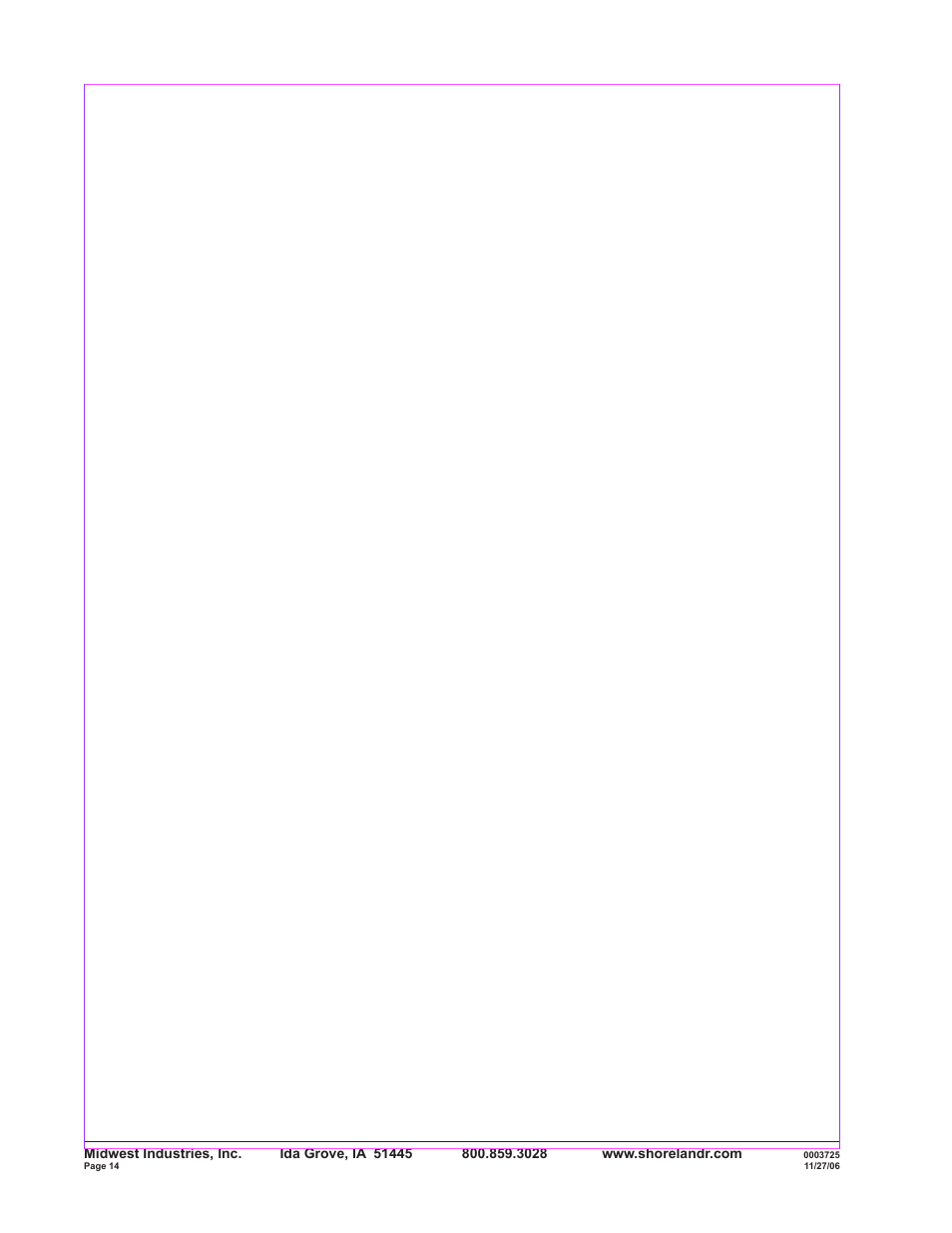 ShoreLand'r SLB40TABBLW User Manual | Page 14 / 14