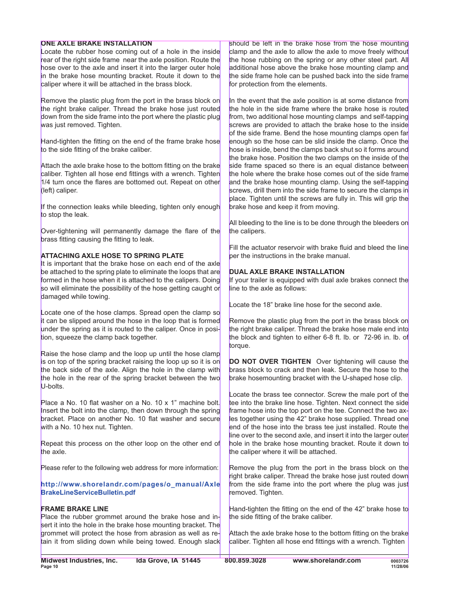 ShoreLand'r SLB40TABBXLW User Manual | Page 10 / 14