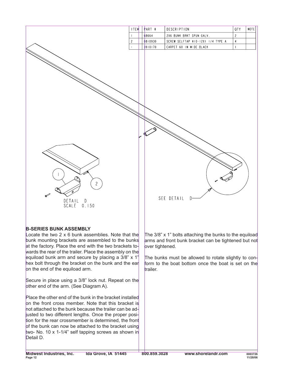 ShoreLand'r SLB40TABBXLW User Manual | Page 12 / 14